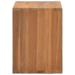 Comodino 40x30x40 cm in Legno Massello di Teak