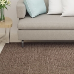 Tappeto in Sisal Naturale 66x250 cm Marrone