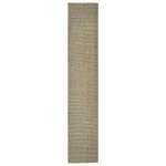 Tappeto in Sisal Naturale 66 x 350 cm Tortora