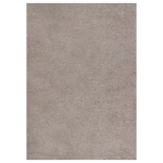 Tappeto Shaggy a Pelo Alto Beige 140x200 cm