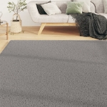 Tappeto Shaggy a Pelo Alto Grigio 120x170 cm