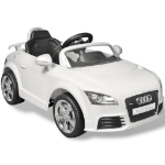 Macchina Cavalcabile Audi TT RS Telecomandata Bambini Bianca