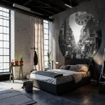 WallArt Carta da Parati Circolare Hong Kong the Old Days 142,5 cm