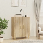 Credenza Rovere Sonoma 70x34x90 cm in Legno Multistrato