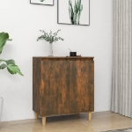 Credenza Rovere Fumo 60x35x70 cm in Legno Multistrato