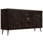 Credenza in Legno Massello di Recupero 160x40x80 cm