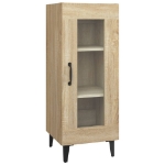 Credenza Rovere Sonoma 34,5x34x90 cm in Legno Multistrato