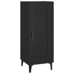 Credenza Nero 34,5x34x90 cm in Legno Multistrato