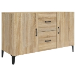 Credenza Rovere Sonoma 100x36x60 cm in Legno Multistrato