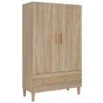 Credenza Rovere Sonoma 70x31x115 cm in Legno Multistrato