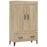 Credenza Rovere Sonoma 70x31x115 cm in Legno Multistrato