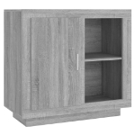 Credenza Grigio Sonoma 80x40x75 cm