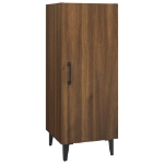 Credenza Rovere Marrone 34,5x34x90 cm in Legno Multistrato