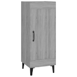 Credenza Grigio Sonoma 34,5x34x90 cm in Legno Multistrato