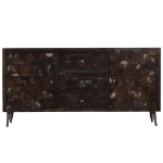 Credenza in Legno Massello di Recupero 160x40x80 cm