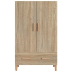 Credenza Rovere Sonoma 70x31x115 cm in Legno Multistrato