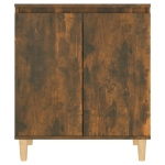 Credenza Rovere Fumo 60x35x70 cm in Legno Multistrato