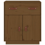 Credenza Miele 65,5x40x75 cm in Legno Massello di Pino