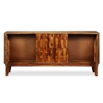 Credenza in Legno Massello di Sheesham 160x45x70 cm