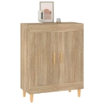 Credenza Rovere Sonoma 69,5x34x90 cm in Legno Multistrato