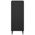 Credenza Nero 34,5x34x90 cm in Legno Multistrato