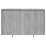 Credenza Grigio Sonoma 120x41x75 cm in Truciolato