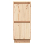 Credenze 2 pz 31,5x34x75 cm in Legno Massello di Pino