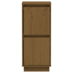 Credenze 2 pz Miele 31,5x34x75 cm in Legno Massello di Pino