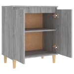 Credenza Grigio Sonoma 60x35x70 cm in Legno Ingegnerizzato