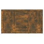 Credenza Rovere Fumo 120x36x69 cm in Legno Multistrato