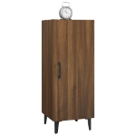 Credenza Rovere Marrone 34,5x34x90 cm in Legno Multistrato