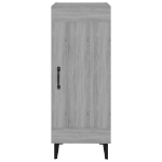 Credenza Grigio Sonoma 34,5x34x90 cm in Legno Multistrato