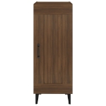 Credenza Rovere Marrone 34,5x34x90 cm in Legno Multistrato