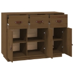 Credenza Miele 100x40x75 cm in Legno Massello di Pino