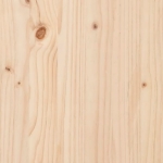 Credenze 2 pz 70x35x80 cm in Legno Massello di Pino