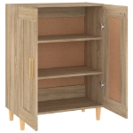 Credenza Rovere Sonoma 69,5x34x90 cm in Legno Multistrato