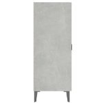 Credenza Grigio Cemento 69,5x34x90 cm in Legno Multistrato