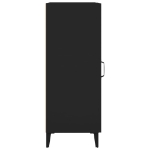 Credenza Nero 34,5x34x90 cm in Legno Multistrato