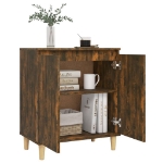 Credenza Rovere Fumo 60x35x70 cm in Legno Multistrato