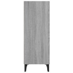 Credenza Grigio Sonoma 34,5x32,5x90 cm in Legno Multistrato