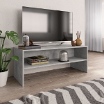 Mobile TV Grigio Cemento 100x40x40 cm in Truciolato