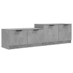 Mobile Porta TV Grigio Cemento 158,5x36x45 cm Legno Multistrato