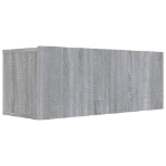 Mobile TV Grigio Sonoma 80x30x30 cm in Legno Multistrato