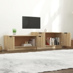 Mobile Porta TV Rovere Sonoma 158,5x36x45 cm Legno Multistrato