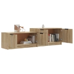 Mobile Porta TV Rovere Sonoma 158,5x36x45 cm Legno Multistrato