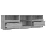 Mobile TV Grigio Sonoma 150x33,5x45 cm in Legno Ingegnerizzato