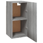 Mobili TV 2 pz Grigio Sonoma 30,5x30x60 cm in Legno Multistrato