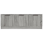 Mobile TV Grigio Sonoma 102x35x36,5 cm in Legno Multistrato