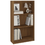 Libreria Rovere Marrone 60x24x109 cm in Legno Ingegnerizzato