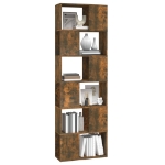 Libreria/Divisorio Rovere Fumo 60x24x186 cm